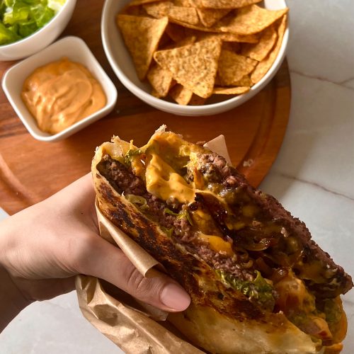 The Ultimate Homemade Cheeseburger Wrap Recipe