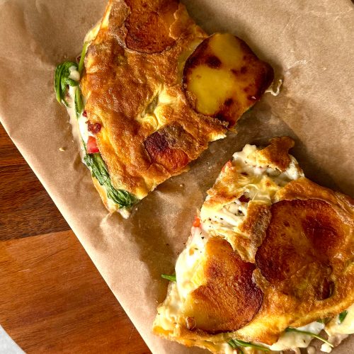 Crispy Potato Egg Wrap (The 10-Minute Morning Hero)