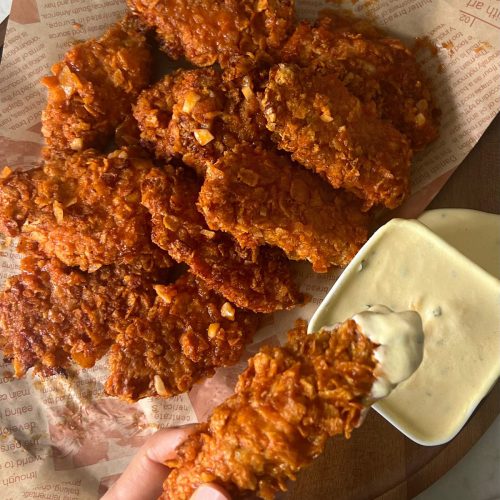 Hot Honey Garlic Tenders (Sweet, Spicy & Crispy Oven-Baked Recipe)