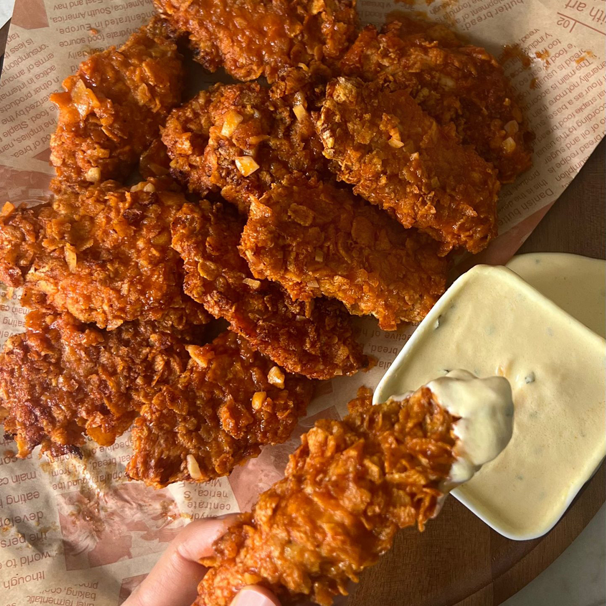 Hot Honey Garlic Tenders (Sweet, Spicy & Crispy Oven-Baked Recipe)