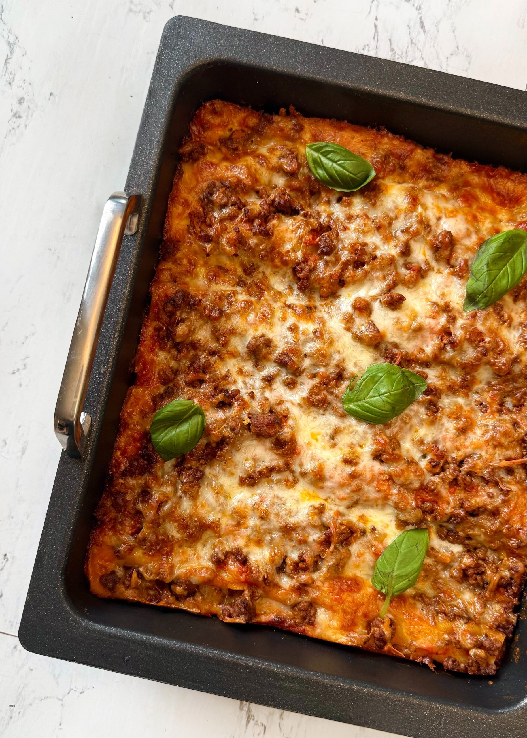 Cheesy Ground Beef Cannelloni