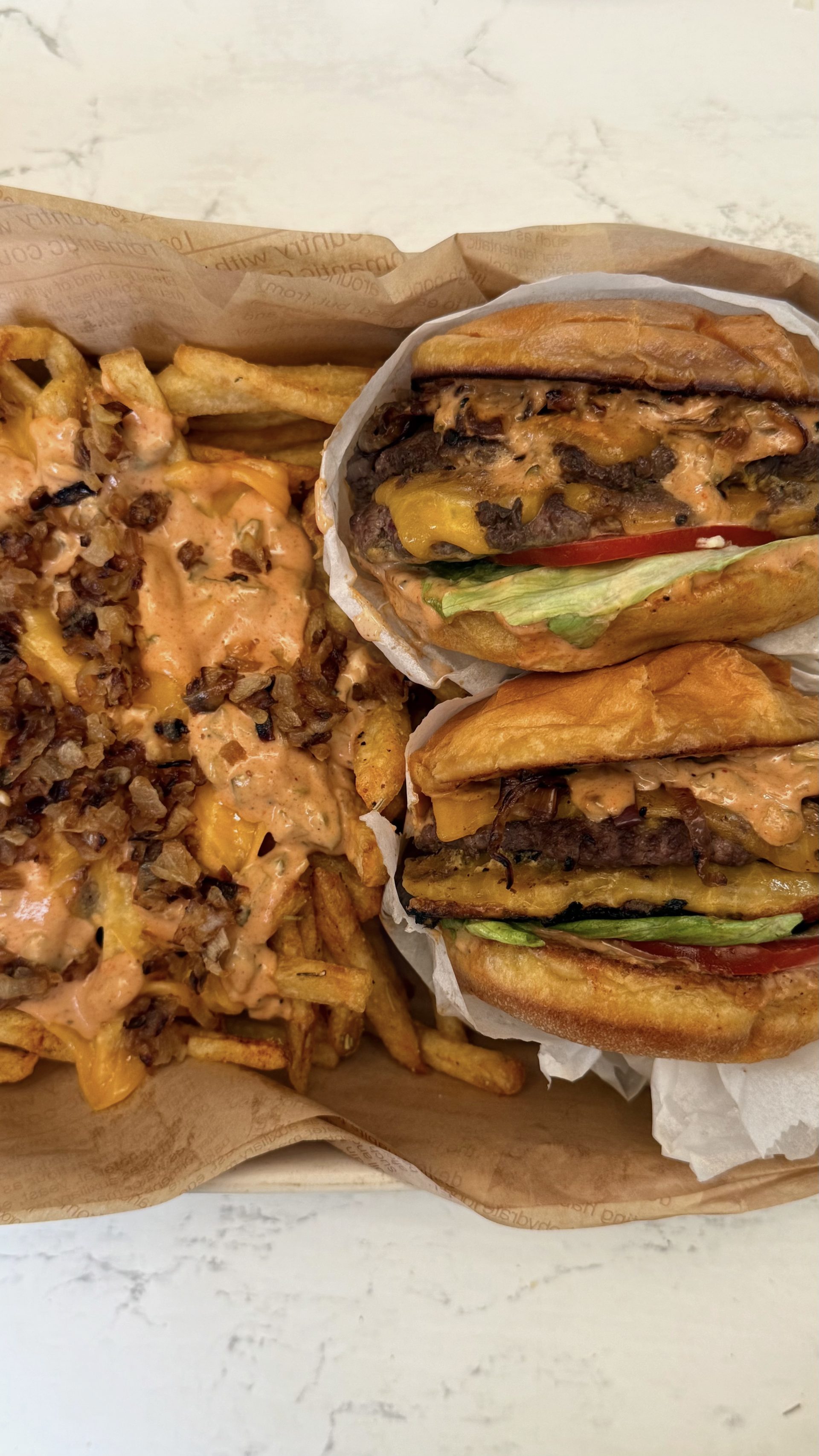 In-N-Out Burger at Home – Burger with Animal Style Fries Copycat Recipe